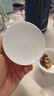 京東京造茶杯 羊脂玉陶瓷功夫茶具三才蓋碗馬蹄杯教師節禮物禮盒150ml 曬單實(shí)拍圖