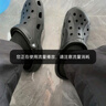 卡駱馳（CROCS）洞洞鞋貝雅男鞋女鞋輕便耐磨一腳蹬拖鞋休閑鞋|10126 黑色-001 41 /42(260mm) 曬單實(shí)拍圖