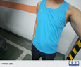 必邁跑步運動(dòng)背心春夏慢跑訓練T恤男學(xué)生體測速干無(wú)袖吊帶上衣男 曬單實(shí)拍圖