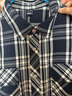 森馬（Semir）牛仔外套男美式復(fù)古格紋襯衫式夾克2025春上衣小寬松109125108114 曬單實拍圖