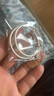 中國黃金（CHINA GOLD）足銀古法手鐲男女寶寶平安喜樂嬰兒童銀鐲子滿月六一兒童節(jié)禮物 今/次日達(dá)*平安喜樂對鐲 20±1g 曬單實(shí)拍圖