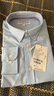 U.S. POLO ASSN.襯衫男春秋長(cháng)袖白色休閑工裝外套高端免燙抗皺寬松藍色男士襯衣 曬單實(shí)拍圖