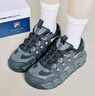 FILA 斐樂(lè )官方男鞋CROISSANT摩登運動(dòng)鞋可頌鞋老爹鞋 黑/影黑灰-BC 41 曬單實(shí)拍圖