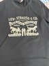 Levi's李維斯25年春季新款男士雙馬印花潮流休閑針織短袖T恤 曬單實(shí)拍圖