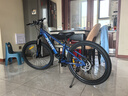 喜德盛兒童自行車(chē)小王子變速車(chē)7速青少年學(xué)生通勤運動(dòng)騎行單車(chē)藍銀色 曬單實(shí)拍圖