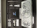 瓦爾基里（VALKYRIE）VK03 WHITE 白色 ATX 游戲電腦臺式機箱 支持360水冷 6.2吋觸摸屏 270°海景房 曬單實(shí)拍圖