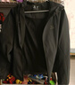 駱駝（CAMEL）薄絨風(fēng)衣女戶(hù)外防潑水修身梭織外套 J23CAYL6066 幻影黑 L 曬單實(shí)拍圖