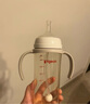 貝親（Pigeon）PPSU寬口徑雙把手奶瓶330ml LL號奶嘴 9個(gè)月+ AA271 曬單實(shí)拍圖