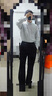 優(yōu)衣庫(kù)男女裝牛津紡條紋襯衫長(zhǎng)袖襯衣休閑通勤478087 475999 478087/58深綠色 L 曬單實(shí)拍圖