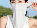 李寧（LI-NING）防曬面罩騎行夏季男女掛耳冰絲面巾口罩騎車(chē)脖套戶(hù)外遮陽(yáng)脖套 曬單實(shí)拍圖