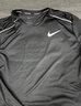 耐克（NIKE）男子運動(dòng)T恤 速干衣 輕便休閑運動(dòng)服AJ7566-010 黑M 曬單實(shí)拍圖
