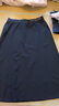 ELLE ACTIVE簡(jiǎn)約百搭半身裙女裝夏季新款舒適過(guò)膝顯瘦a字運動(dòng)裙子 藏青色 2XL 曬單實(shí)拍圖