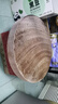 正宗越南紅鐵木砧板切菜板家用抗菌粘板圓形案板實(shí)木刀板菜墩加厚 直徑42*厚5cm手提款正宗紅鐵木 曬單實(shí)拍圖