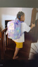 Gmt for kids書(shū)包小學(xué)生兒童大容量禮物超輕護脊1-5年級Light pro腰帶女獨角獸 曬單實(shí)拍圖