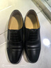 3515強人皮鞋男三接頭皮鞋商務(wù)正裝鞋簡(jiǎn)約套腳男士皮鞋 黑色 40  曬單實(shí)拍圖