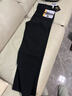 羅蒙（ROMON）西裝休閑褲商務(wù)通勤風(fēng)加絨加厚秋冬季高彈免燙正裝長(cháng)褲子男 黑 35 曬單實(shí)拍圖