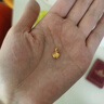 行金銀中黃金吊墜 999足金三生有杏 絕美簡(jiǎn)約吊墜 送女友圣誕節(jié)禮物 Z 三生有杏吊墜 約0.12g  克重多退少補(bǔ) 曬單實(shí)拍圖