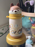 babycare兒童保溫杯嬰兒小松鼠寶寶1-3歲不銹鋼吸管水杯壺學(xué)生上學(xué)450ml 曬單實(shí)拍圖
