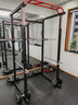 愛(ài)宸（Aichen）多功能家用深蹲架框式龍門(mén)架健身杠鈴臥推架專(zhuān)業(yè)安全綜合訓練器材 四托龍門(mén)架【實(shí)心圓鋼保護桿】 曬單實(shí)拍圖