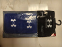 安德瑪（Under Armour）護腕運動(dòng)男女 吸汗健身加壓護手腕 臺球羽毛球裝備護具藍色兩只裝 曬單實(shí)拍圖