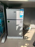奧克斯小冰箱家用小型迷你冷藏冷凍兩用出租房宿舍用節能省電寢室辦公室電冰箱 【熱賣(mài)款 升級凈化去味】22A126DW銀 曬單實(shí)拍圖