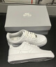 耐克（NIKE）官方男鞋純白 Air Force 1 AF1 空軍一號小白鞋低幫板鞋運動(dòng)鞋休 CW2288-111 42.5 曬單實(shí)拍圖