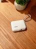 名創(chuàng  )優(yōu)品（MINISO）充電寶自帶線(xiàn)小巧便攜45w快充3c認證可上飛機type-c專(zhuān)用lighting手機適用蘋(píng)果華為vivo小米opp安卓 皎月白【45W】自帶雙線(xiàn)丨1萬(wàn)毫安丨可上飛機 曬單實(shí)拍圖