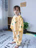 葉余寶寶睡衣秋冬季法蘭絨加絨加厚珊瑚絨連體爬服家居服睡袋 贈黃色胡蘿卜(單層雙面絨)配 73 建議身高60-70cm 曬單實(shí)拍圖
