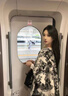 恒源祥披肩女美拉德圍巾格子2025秋冬新款時(shí)尚高級感外搭女流蘇披風(fēng) [水墨畫(huà)]披肩 曬單實(shí)拍圖