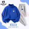 小豬班納小豬班納男童套裝春秋款潮酷休閑長褲男大童衛(wèi)衣秋裝兒童衣服薄款 【N薄款運動套裝】44 130 【推薦體重48-62斤】 曬單實拍圖