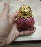 朱炳仁銅 招財貔貅 銅碎鈔貔貅客廳玄關(guān)辦公室桌面擺件店鋪開(kāi)業(yè)禮品禮 招財小貔貅 曬單實(shí)拍圖