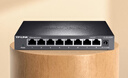 普聯(lián)（TP-LINK） 千兆交換機 以太網(wǎng)交換器 網(wǎng)絡(luò )分線(xiàn)器分流器 即插即用 企業(yè)級 TL-SG1008D 8口千兆 鋼殼 基本型 曬單實(shí)拍圖