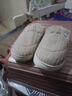 小熊小兔新款秋冬季情侶保暖學(xué)生男拖鞋女厚底防滑外穿居家棉拖鞋 小熊小兔棉拖-咖色 38-39 適合37-38 曬單實(shí)拍圖