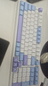VGN V98Pro V3 三模無線客制化鍵盤 全鍵熱插拔 Gasket 輕音靜音軸 游戲辦公低延遲 靜音軸 海鹽 曬單實拍圖
