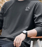 回力長(cháng)袖t恤男春秋季純棉透氣圓領(lǐng)運動(dòng)長(cháng)袖男百搭上衣男裝灰色2XL 曬單實(shí)拍圖
