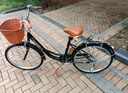 鳳凰（Phoenix）自行車(chē)成人男女式通用型城市通勤單車(chē)女芭蕾 24英寸米黃色 曬單實(shí)拍圖