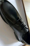 駱駝（CAMEL）皮鞋男2025秋季通勤結婚新郎紳士牛皮正裝商務(wù)休閑鞋 G15S213081 黑色 43 曬單實(shí)拍圖