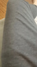 優(yōu)衣庫【驚喜價(jià)】男裝HEATTECH EXTRA WARM棉混紡緊身褲471525 471525/08深灰色 L 曬單實(shí)拍圖