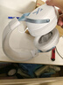 邁從（MCHOSE）V9 Pro游戲耳機頭戴式電競電腦耳機三角洲行動(dòng)fps吃雞聽(tīng)聲辨位電競芯片聲卡7.1聲道無(wú)線(xiàn)藍牙有線(xiàn) 【V9 Pro 無(wú)線(xiàn)7.1版】53mm大動(dòng)圈-白藍 曬單實(shí)拍圖
