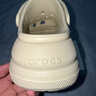 卡駱馳（crocs）經(jīng)典泡芙Clog男女一腳蹬懶人沙灘鞋 CR207521-2Y2 35 曬單實(shí)拍圖