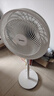 美的（Midea）電風(fēng)扇家用7葉落地扇搖頭電風(fēng)扇循臥室宿舍輕音風(fēng)扇臺式桌面小型風(fēng)扇臺地兩用升級款 白色丨7葉臺地兩用 曬單實(shí)拍圖