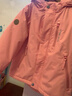 戴維貝拉（DAVE＆BELLA）加厚保暖連帽女童棉服男童棉衣外套兒童冬裝幼兒小童冬天外出棉襖 深粉色DB16285 120 cm（建議身高110-120cm） 曬單實(shí)拍圖