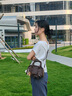 CinvaiKrose【趙昭儀同款】包包女包2025新款手提保齡球包單肩斜挎包生日禮物 咖啡色【送女友老婆女生禮物走心】 曬單實(shí)拍圖