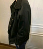 頂峰保羅（Dingfengbaoluo）夾克外套男士秋冬休閑寬松潮麂皮絨上衣美式棒球服YM9921黑色L 曬單實(shí)拍圖