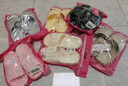 潔麗雅6雙裝踩屎感拖鞋女家居家用待客浴室防滑防臭軟底情侶涼拖鞋男款 六色各1雙 36-37 女【3雙】+40-41男【3雙】 曬單實(shí)拍圖