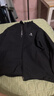 駱駝（CAMEL）加絨連帽運(yùn)動服男裝防潑水休閑兩件套 C14CF0L4604 幻影黑 XL 曬單實拍圖