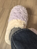 樸西PUXI棉拖鞋女士秋冬季時(shí)尚厚底品質(zhì)毛毛絨拖鞋高級感男士棉拖 丁香紫 35-36 卡碼拍大一碼 曬單實(shí)拍圖