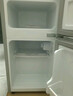 志高（CHIGO）小冰箱迷你小型家用冷藏冷凍兩用宿舍出租房用雙門(mén)辦公室電冰箱節能省電 【一級能效】66L銀色【三天約一度電】 曬單實(shí)拍圖
