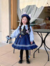 G.DUCKKIDS洛麗塔公主裙女童連衣裙夏季朱迪兒童裙子兔子警官生日蓬蓬裙春秋 朱迪裙子+裙撐 100 尺碼2~3歲【 90-100cm】 曬單實(shí)拍圖