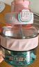 噸噸BOTTLED JOY漸變酷噸噸桶大容量水杯子運動(dòng)水壺塑料杯漫粉藍600ml 曬單實(shí)拍圖